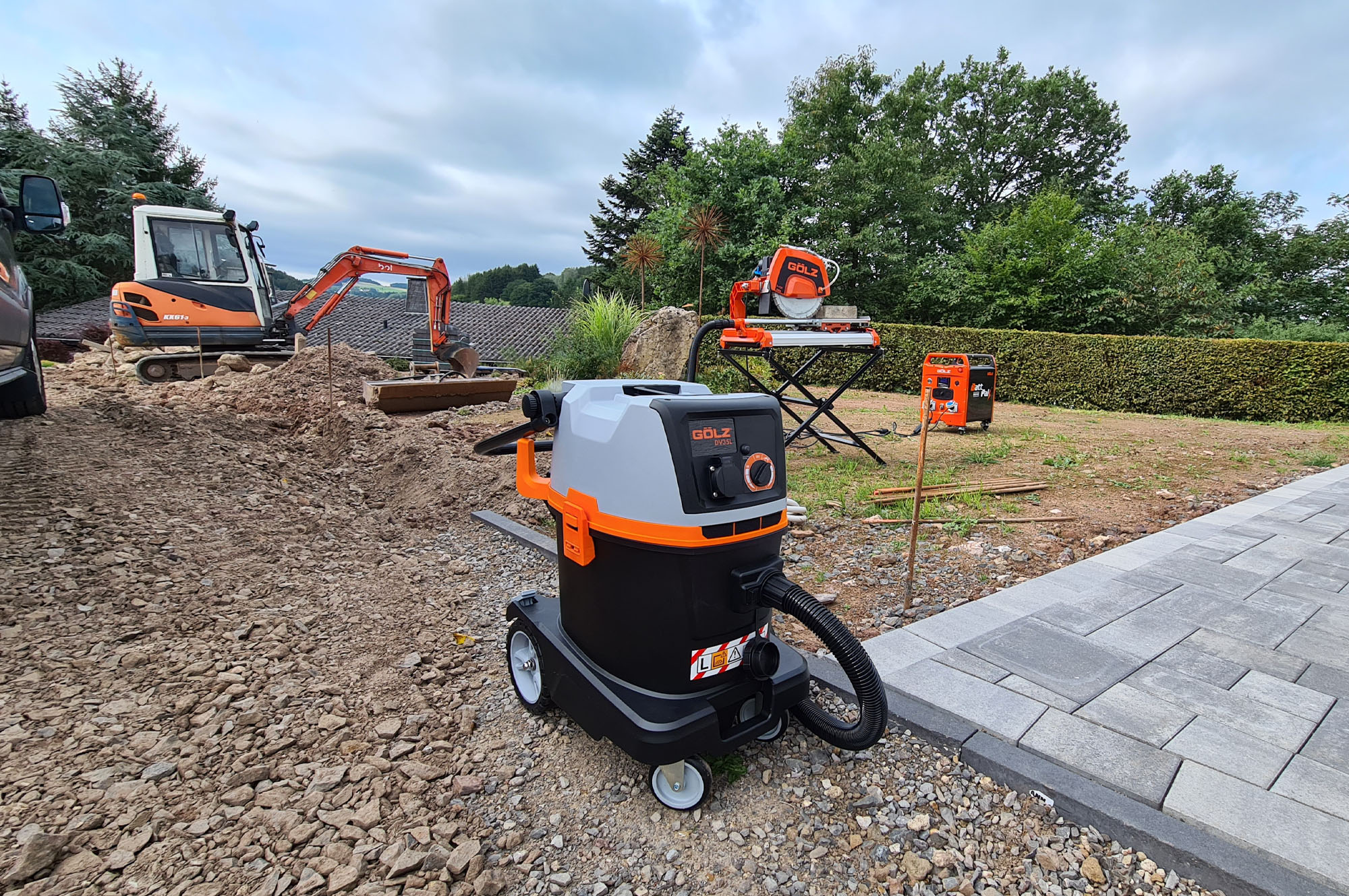 D-CUT350 - kompakte Steintrennmaschine